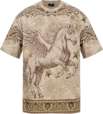 Etro Uomo, Top, Beige, M, new