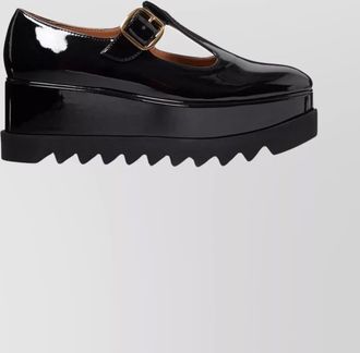 Stella McCartney platform ballet shoes chunky heel