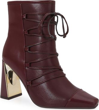 Ninety Union Farah Square Toe Bootie in Burgundy at Nordstrom Rack, Size 11