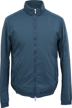 Theory Anorak Jacket in Blue Nylon