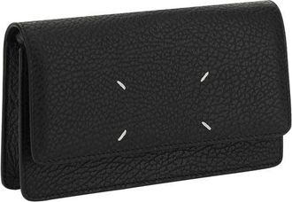 Maison Margiela Womens Black Calf Leather Bos Taurus Wallet