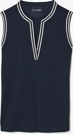 Tory Burch Womens Tech Piqu&eacute; Tunic Tank, size XS