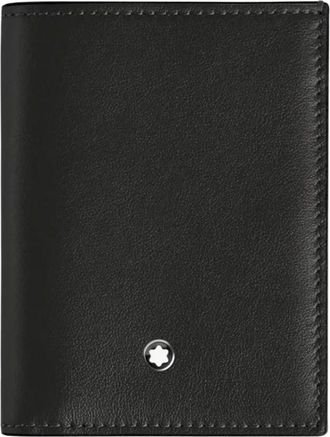 Montblanc Montblanc, Accessoires, Heren, Zwart, ONE Size, Leer, Hamerleren Portemonnee