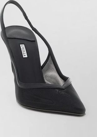 Le Silla vivienne mesh slingback pumps pointed toe