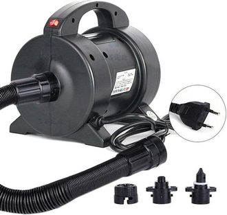 OEM Bomba De Aire El&eacute;ctrica Port&aacute;til, Inflador Y Desinflador, Inflado R&aacute;pido, Bomba De Colch&oacute;n De Aire, Bomba El&eacute;ctrica De 1600 W Con 2 Boquillas Para Bal