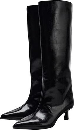 Generic Womens Mid Calf Boots Lightweight Outdoor Comfortable Shoes