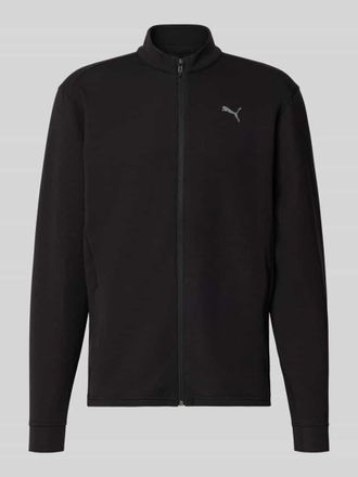 Puma Sweatjacke mit Stehkragen und Rei&szlig;verschluss Modell CLOUDSPUN in Black, Gr&ouml;&szlig;e XXL