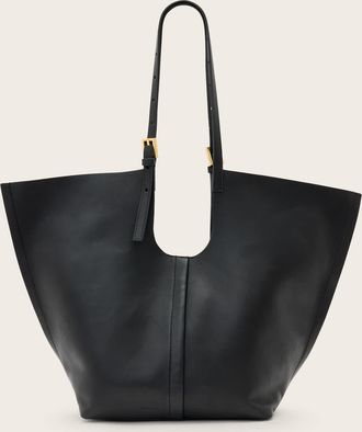 AllSaints Leather Ara Leather Tote Bag, Size: One Size