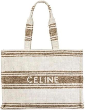 Celine Pre-owned Shopper Large Cabas Thais - Pre-owned - Mujer - Beige - ONE SIZE