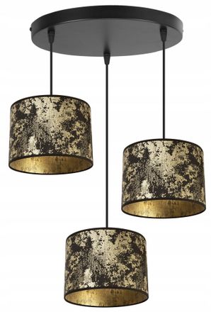 OEM L&aacute;mpara Colgante, L&aacute;mpara De Techo, Pantalla, Patr&oacute;n Dorado