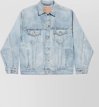 Balenciaga collared regular jacket long sleeves pockets