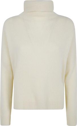 Kujten Tila Turtleneck - Dames - Cashmere truien - Beige - S - Wol - Truien & Vesten