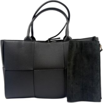 Bottega Veneta Black Tote Bag (Pre-Owned)