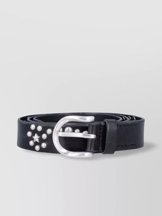 Our Legacy studded leather belt