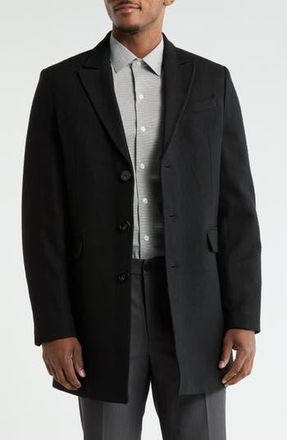 Soul of London Solid Coat in Black/Noir at Nordstrom Rack, Size 36