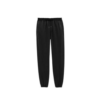 Saint Laurent Sweatpants, male, Black, Size: S Fleece Joggers