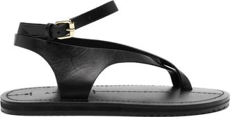 A.Emery Millar sandals - women - Leather/Fabric/Leather - 41 - Black
