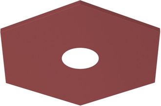 Lumicom Lumicom - River Hex 1x Plaf&oacute;n Monocolor Mate