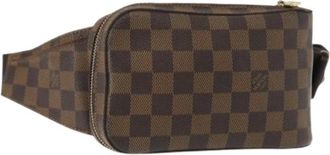 Louis Vuitton Pre-owned Belt Bags, female, Brown, Size: ONE SIZE Pre-owned Canvas Belt Bag