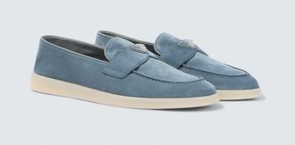 Prada Suede loafers