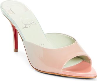 Christian Louboutin Miss Z Pointed Toe Sandal in Palio/Haiiro at Nordstrom, Size 10.5Us