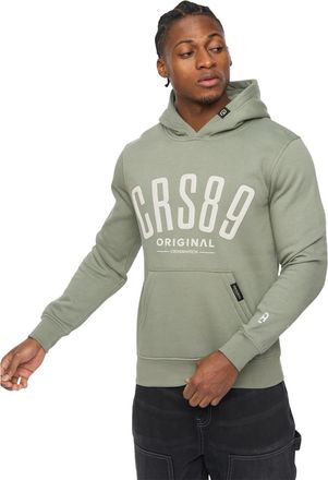 Crosshatch Mannen Hallfell Hoodie (Olijf)