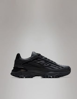 Rains x Umbro - Sneakers nere con logo-Nero
