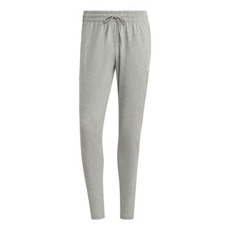 adidas Essentials Single Jersey Tapered Open Hem Pants Medium Grey Heather IC9411