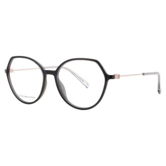 Tommy Hilfiger Ladies Grey Rectangular Eyeglass Frames Th-Th-2058-Kb7-54