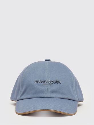 Jacob Cohen Cotton Twill Hat with Embroidered Logo