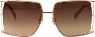 Max Mara Butterfly Sunglasses Mm0120/S 47 F