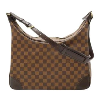 Louis Vuitton Pre-owned Damier Blois Schoudertas - Dames - Pre-owned - Bruin - Maat: ONE Size