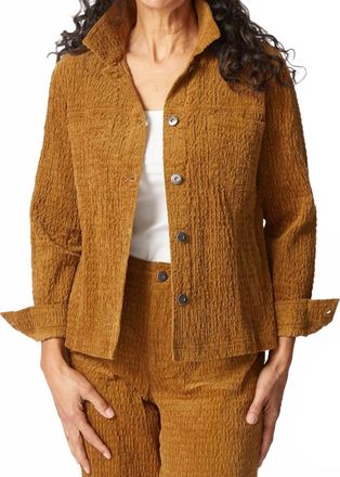Habitat Rustic Stretch Cord Boyfriend Jacket In Breen