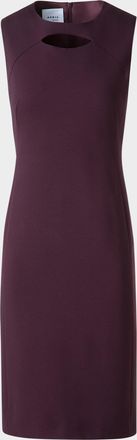 Akris Sleeveless Cut-Out Jersey Dress
