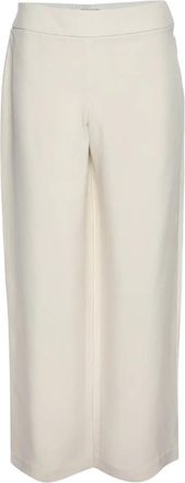 Giorgio Armani fluid-leg palazzo pants - Neutrals