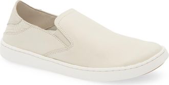 Olukai Pehuea Slip-On Sneaker in Tapa /Ecru at Nordstrom, Size 6.5