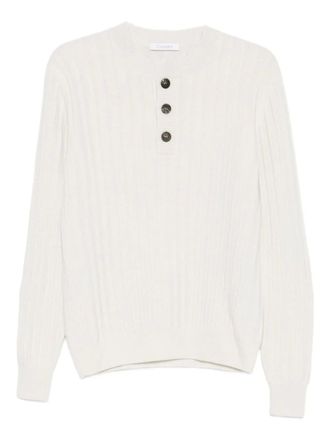 Cruciani wool blend sweater - men - Cashmere/Wool - 50 - Neutrals