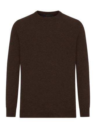 Zanone CREWNECK SWEATER IN FINE COMBED WOOL - Zanone - Man
