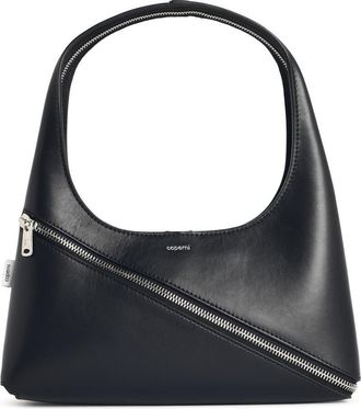 Coperni Baguette schwarzer Lear -Tasche
