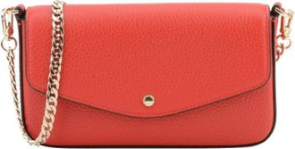 Pourchet Club Pochette - Dames - Clutches - Roze - ONE Size - Leer - Tassen