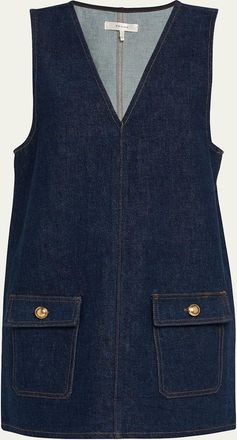 Frame Denim The Pinafore Mini Dress