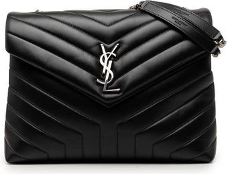 Saint Laurent Pre-owned Saint Laurent Medium Matelasse Calfskin Monogram LouLou Shoulder Bag Ladies PHDIH9NQXJVZ8LG5