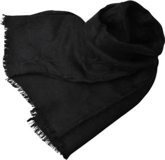 Ferragamo Pre-owned Scarves, female, Black, Size: ONE SIZE Pre-owned Silk Scarf