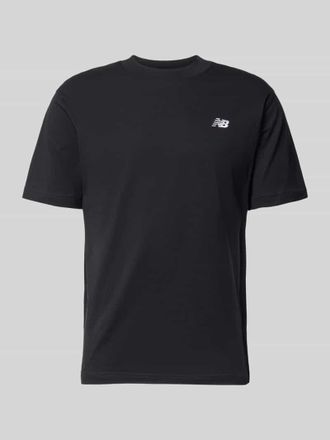 New Balance T-Shirt mit Logo und Rundhalsausschnitt in Black, Gr&ouml;&szlig;e XL