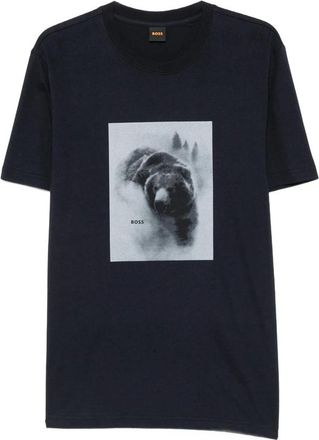HUGO BOSS Bear-print T-shirt