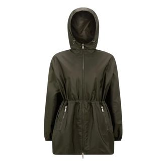Moncler Dames, Jassen, Groen, Maat: 2XL Nylon