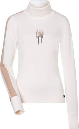 super.natural Racing Team Roll Neck Merinopullover f&uuml;r Damen | wei&szlig;