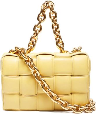 Bottega Veneta Borsa a spalla Cassette media 2012-2023 - Giallo