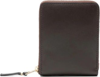Comme Des Gar&ccedil;ons Klassieke Leren Lijn 110x 85 mm Portemonnee - Heren - Portefeuilles - Bruin - ONE Size - Leer - Accessoires