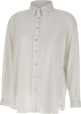 Roberto Ricci Design Oxford Boyfriend - Dames - Overhemden - Wit - XS - Overhemden